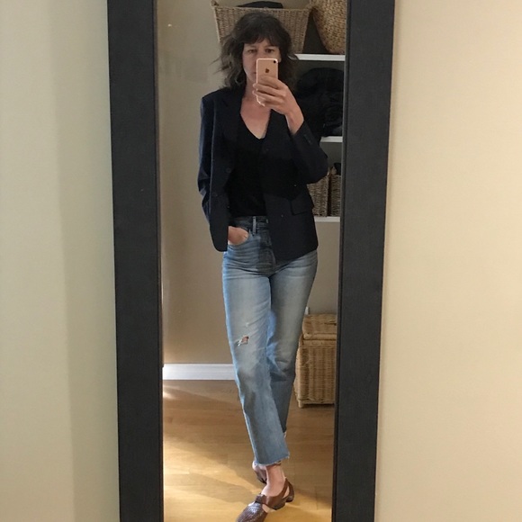 Vintage Navy Blazer. - Picture 2 of 9